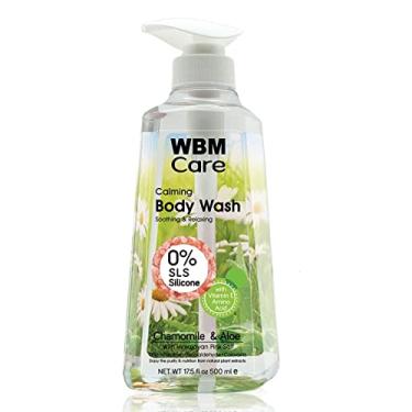 Imagem de WBM Care 8620B sabonete corporal camomila e Aloe com sal rosa do Himalaia, 500 ml