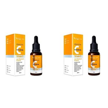 Imagem de Makelovers Kit 2 Unidades - Sérum Facial Vitamina C 10 Em 1 Pele Hidratada Macia E Iluminada 30Ml Max Love