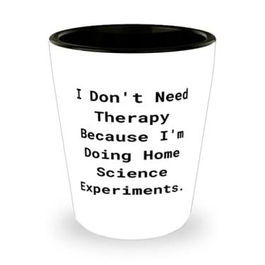 Imagem de Copo de shot Inspire Home Science Experiments, I Don't Need, presentes para homens e mulheres, presente de, copo de cerâmica para experiências de ciência em casa