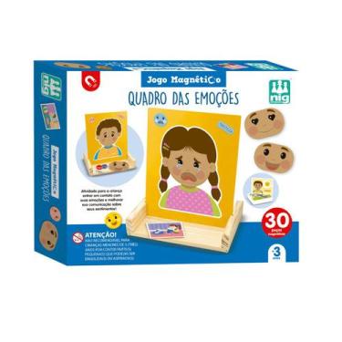Imagem de Jogo Infantil Magnético Quadro Das Emoções - Nig 0465