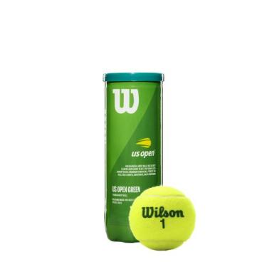 Imagem de Bola de tênis WILSON US Open Green Tournament Youth 3 Balls