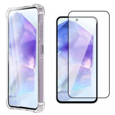 Imagem de Kit Capa Anti-Impacto + Película 3D Para Galaxy A55