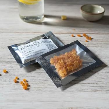 Imagem de Kit com 2 Sachês de Kefir De Água Liofilizado Premium 10g/uni Probióticos Premium