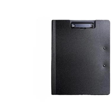 Imagem de Pasta Catálogo Profissional - Prancheta com Capa Resistente, Organizador de Documentos Ideal para Escritório, Arquivo e Reuniões(2,Preto5421A)