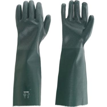 Imagem de Luva Pvc Palma áspera Forro 46cm Pav0046 05 Pares Vonder