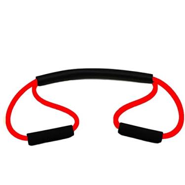 Imagem de HHHJQFAAT Corda de tração de borracha para treinamento de velocidade Muay Thai Karate Arm Strength Training Adequado para treino de ginástica em casa (Cor: A, Tamanho: Tamanho único) (Tamanho B único)