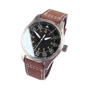 Imagem de Relógio De Mergulho Masculino 39mm Pilot Aviator Miyota8215 Automático