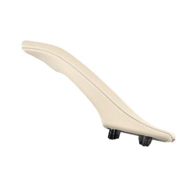 Imagem de Compatível com BMW Série 5 F10 F11 F18 520i 523i 525i 528i 535i LHD RHD Porta interna Puxador de couro Conjunto de substituição Maçaneta interna da porta(RIGHT OYSTER)