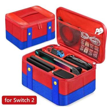 Imagem de Bolsa para ninstendo switch 2 Bag Case mario Lindo - NoBrand