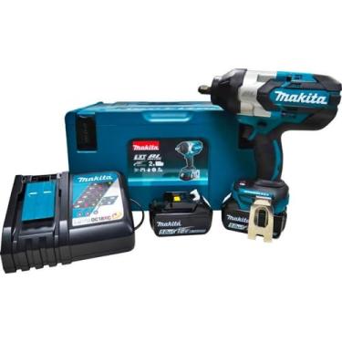 Imagem de CHAVE DE IMPACTO 1/2" 18V 1.000 N.m 5.0 AH - DTW1002RTJ - MAKITA Bivolt