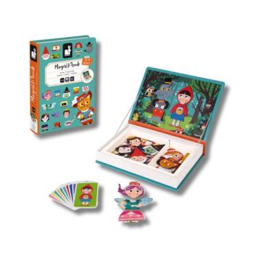 Imagem de Livro Magnetico Infantil Educativo Montessori Conto de Fadas - Janod