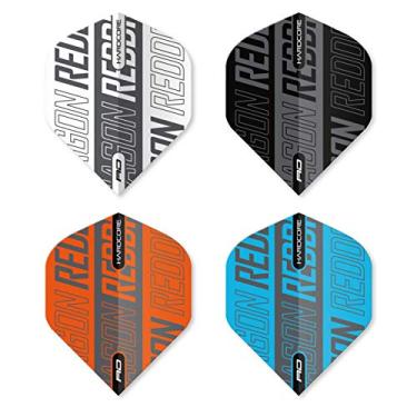 Imagem de RED DRAGON Hardcore XT Print Dart Flight Selection Pack - 4 conjuntos por pacote (12 voos de dardo no total)