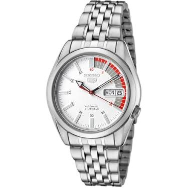 Imagem de Seiko Analogueico SNK369K1, PRATEADO, pulseira