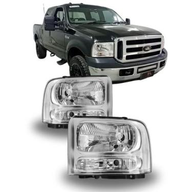Imagem de Par Farol 2010/07 F250 F350 F4000 - Importado