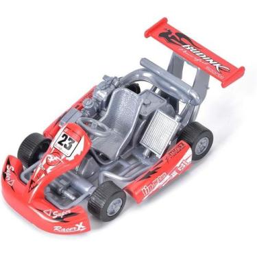 Imagem de Modelo de carro: carro de corrida de kart High Go em escala 1:32 Retur
