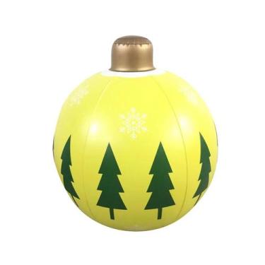 Imagem de Bola decorada inflável de Natal ao ar livre bola inflável de Natal gig
