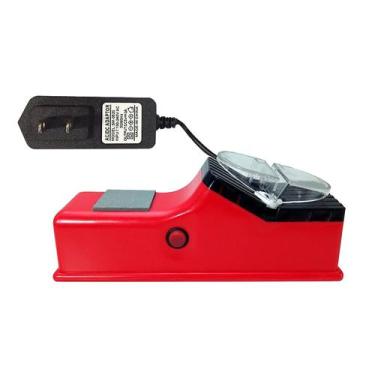 Imagem de Afiador de facas multifuncional Cozinha Afiador de facas elétrico fren