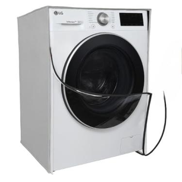 Imagem de Capa Para Lavadora Frontal E Lava E Seca, Capa Protetora ImpermeáVel Para MáQuina De Lavar 11kg, 13kg, 14kg, 17kg(Samsung 13kg)