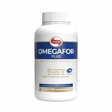 Imagem de Kit 2X: Omegafor Plus 1g Vitafor 240 Cápsulas