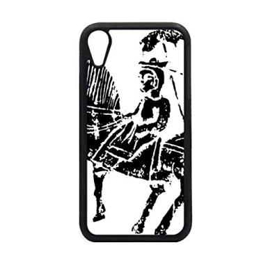 Imagem de Capa China Wei Jin Dynasties padrão de equitação para iPhone XR capa para proteção de telefone Apple