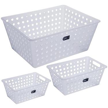 Imagem de BRINOX Kit Cesta One, 3 Peças, Natura, Coza,