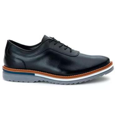 Imagem de Sapato Oxford Casual Luxo Premium Tratorado Couro Legítimo - Mr Light