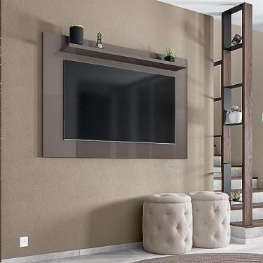 Imagem de Painel 135cm para Tv até 60 Polegadas Safira Casa D Cinza Pérola