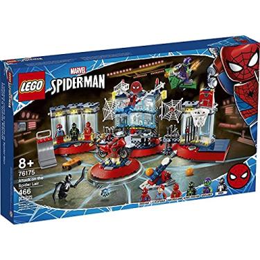 Imagem de Kit de Construção LEGO® Marvel Homem-Aranha Ataque ao Abrigo do Homem-Aranha 76175 (466 Peças)