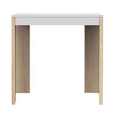 Imagem de Mesa lateral quadrada moderna mesa lateral sala de estar sofá mesa de centro lateral mesa pequena sala de jantar mesa de móveis domésticos para uso no quarto sala de estar mesa de centro para sala de estar (cor: ouro)