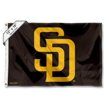 Imagem de WinCraft San Diego Padres Boat and Golf Cart Flag