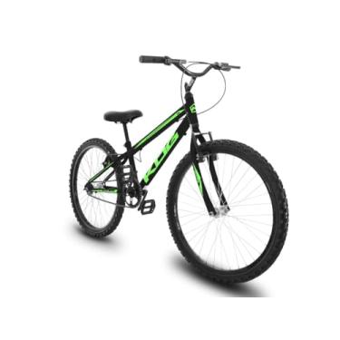 Imagem de Bicicleta Infantil Masculina Aro 24 KOG Alumínio Rebaixada,Preto Verde
