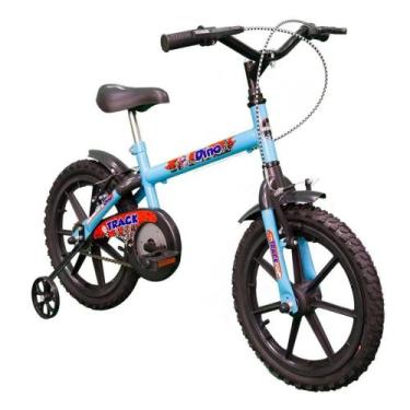 Imagem de Bicicleta Infantil Aro 16 Dino Track Bikes Azul/Preto