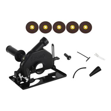 Imagem de WeiLaiKeQi Suporte de corte para esmerilhadeira angular, suporte ajustável para máquina de corte de metal, estilo a, Tamanho real