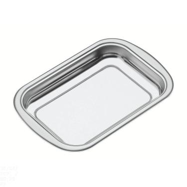 Imagem de Assadeira Tramontina Cosmos Retangular Em Aço Inox 43 Cm 4 L Tramontina