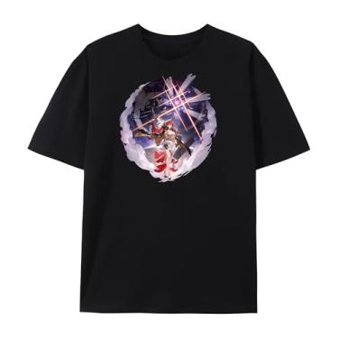 Imagem de Honkai: Camiseta pesada Star Rail, camiseta KAFKA, camiseta gráfica KAFKA Honkai: camiseta Star Rail Fan Made para mulheres e homens, Himeko, G