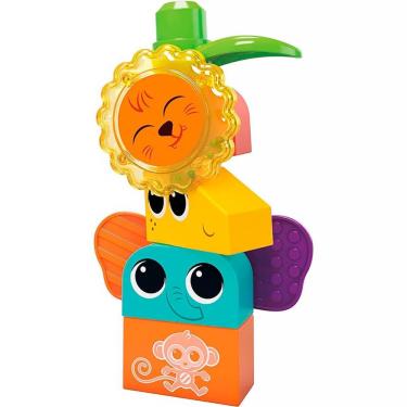 Imagem de Blocos de Montar Mega Bloks Safari Rock´n Ritmo 15 pçs HKN42 - Mattel