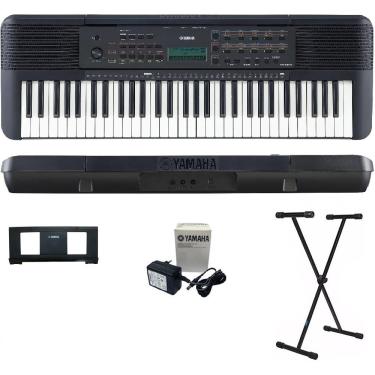 Imagem de Teclado Arranjador Yamaha PSR-E283 61 teclas + Suporte X