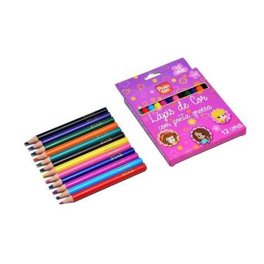 Imagem de Caixa De Lápis De Cor Pequeno 12 Cores 13882 - Pointer