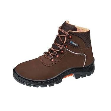 Imagem de Ref.75bpr29-msmc-bp - Botina Amarrar B29 Nubuck Marrom Claro Premier, Cabedal Couro Nubuck 15/17 Linhas - Marrom Claro,
