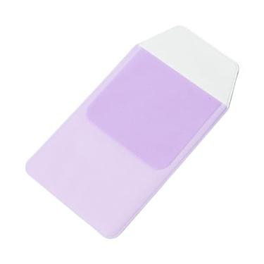 Imagem de predolo Sacos de caneta protetor de bolso para enfermeiras, caneta multiuso inserida saco para enfermeiras para médico enfermeira suprimentos hospitalares, violeta claro