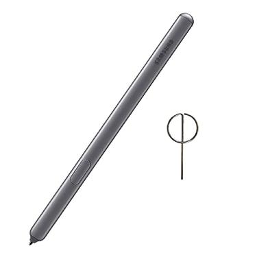 Imagem de Caneta Stylus de substituição para Galaxy Tab S6 para Samsung Galaxy Tab S6 SM-T860 T860 T865 T867 Stylus Pen S Pen (cinza montanha) com pino de ejeção (cinza montanha)