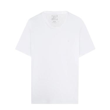 Imagem de Camiseta Cotton Ellus Fine EASA Classic Mc Branco-Masculino