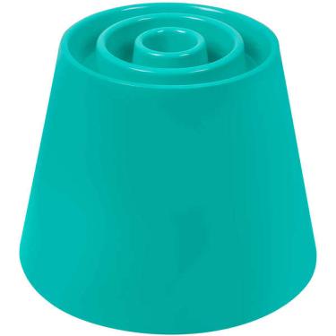 Imagem de Comedouro Alto Dog Eat Verde Água para Cães - Tam. Único