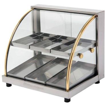 Imagem de Estufa curva 06 bandeijas Dupla Marchesoni salgado 110 Volt