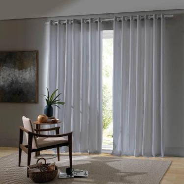 Imagem de Cortina Para Sala Quarto Salta Bella Janela 4,20m x 2,80m