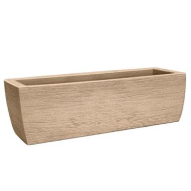Imagem de Jardineira 80x28cm Decorativo Areia Grafiato Elegante Moderno    - Nut
