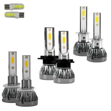 Imagem de Kit ultra led nano  kia cerato 2012/2013 22000 lúmens 6500k (h1h7h27) 