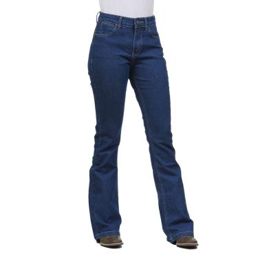 Imagem de Calça Jeans Feminina Azul 21M Flare Wrangler 37322