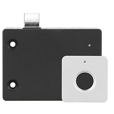 Imagem de Fechaduras de Porta Com Impressão Digital, Fechadura Com Impressão Digital de 0,5 Segundos de Reconhecimento de Semicondutor de Liga de Alumínio Com USB Externo Fechadura de