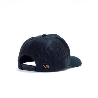 Imagem de Boné VRT Santiago de Compostela Preto Trucker